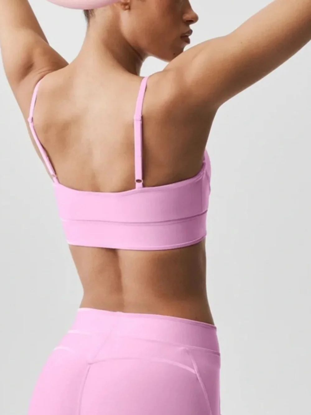 Alo airlift love language bra candy pink Size: S